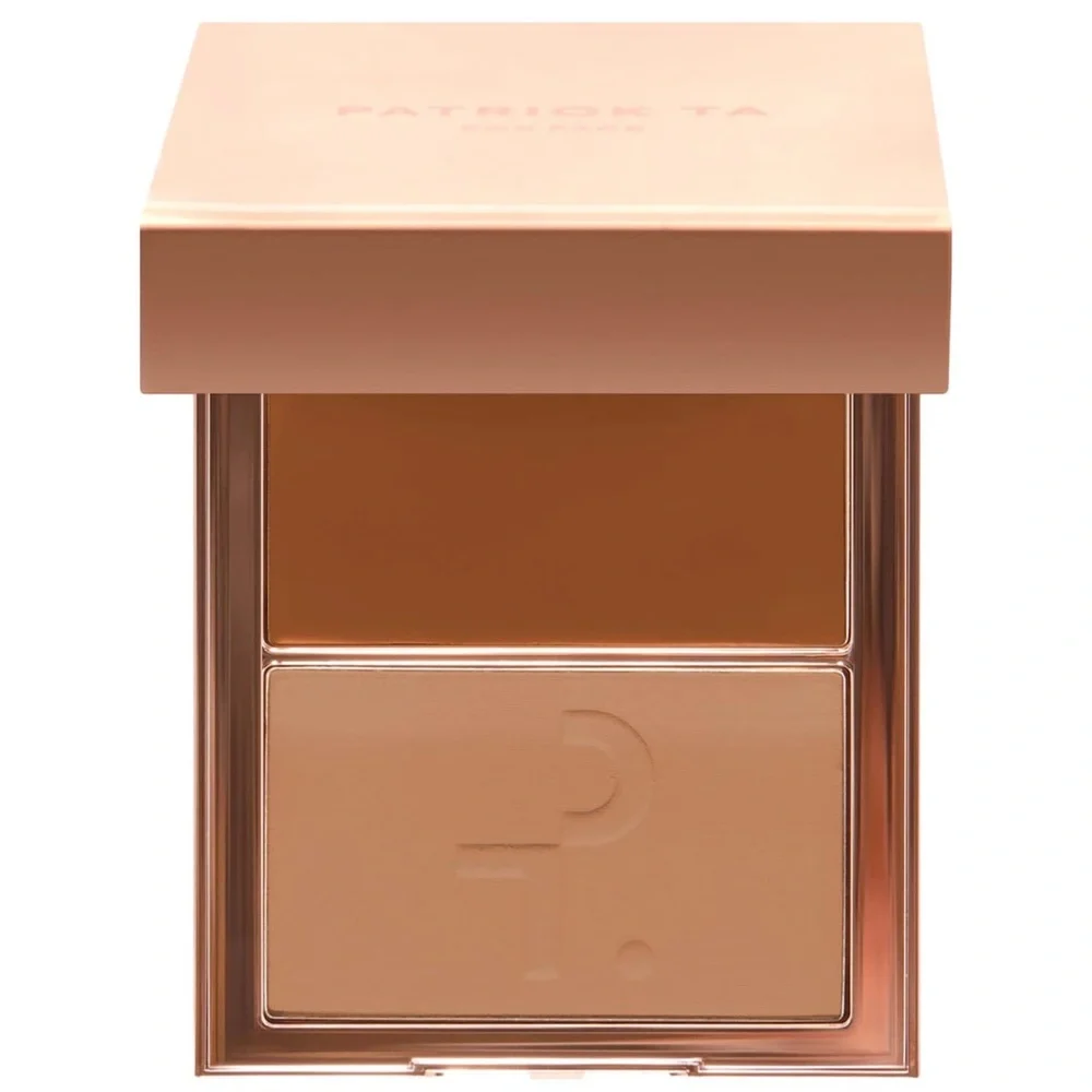 🖤2/$50 PATRICK TA Major Skin Crème Foundation & Finishing Powder Duo - Tan 1
